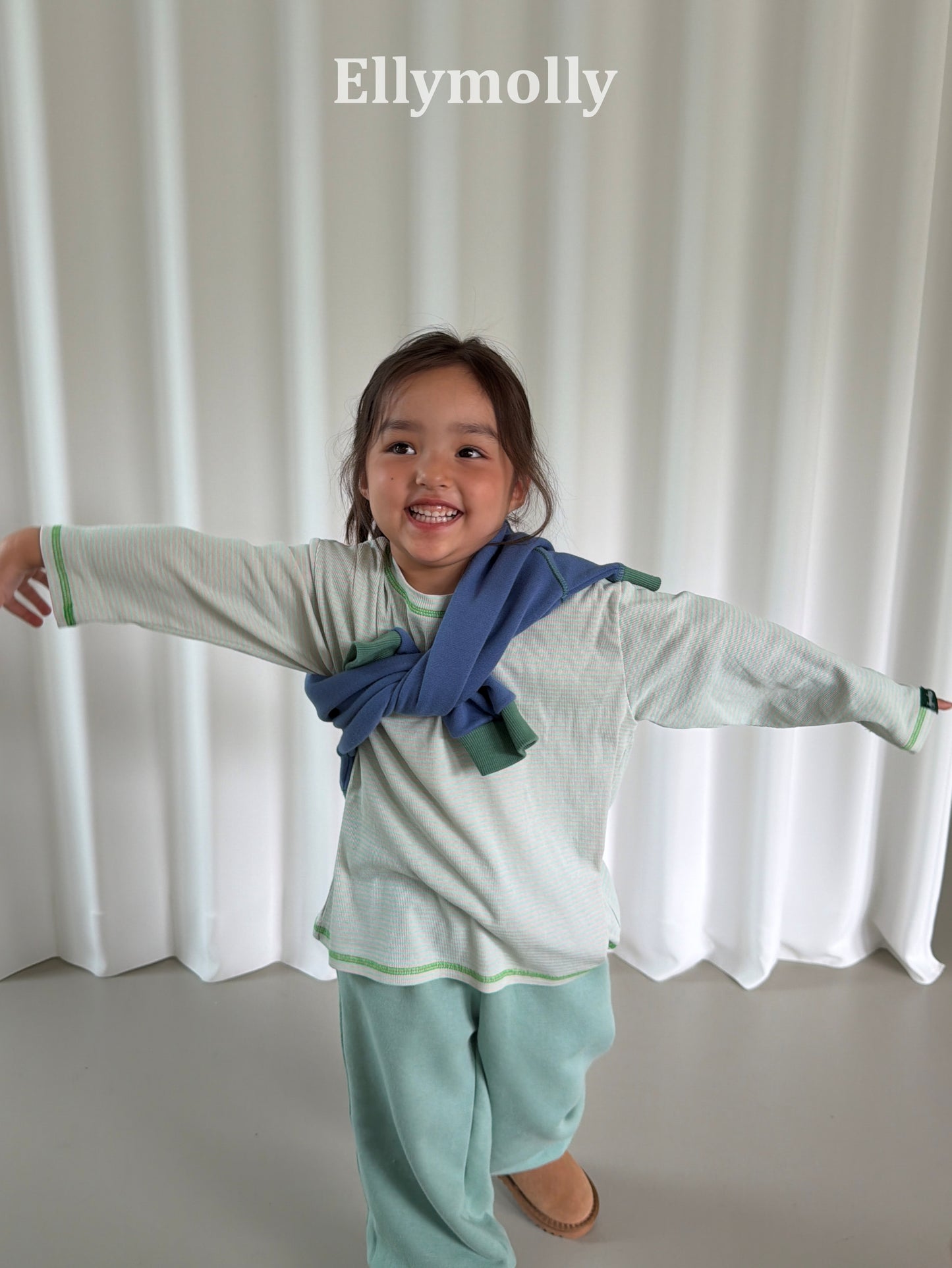 【PRE-ODER〆8.9(sun)】45.Rhythm Stitch Sweatshirt | ellymolly