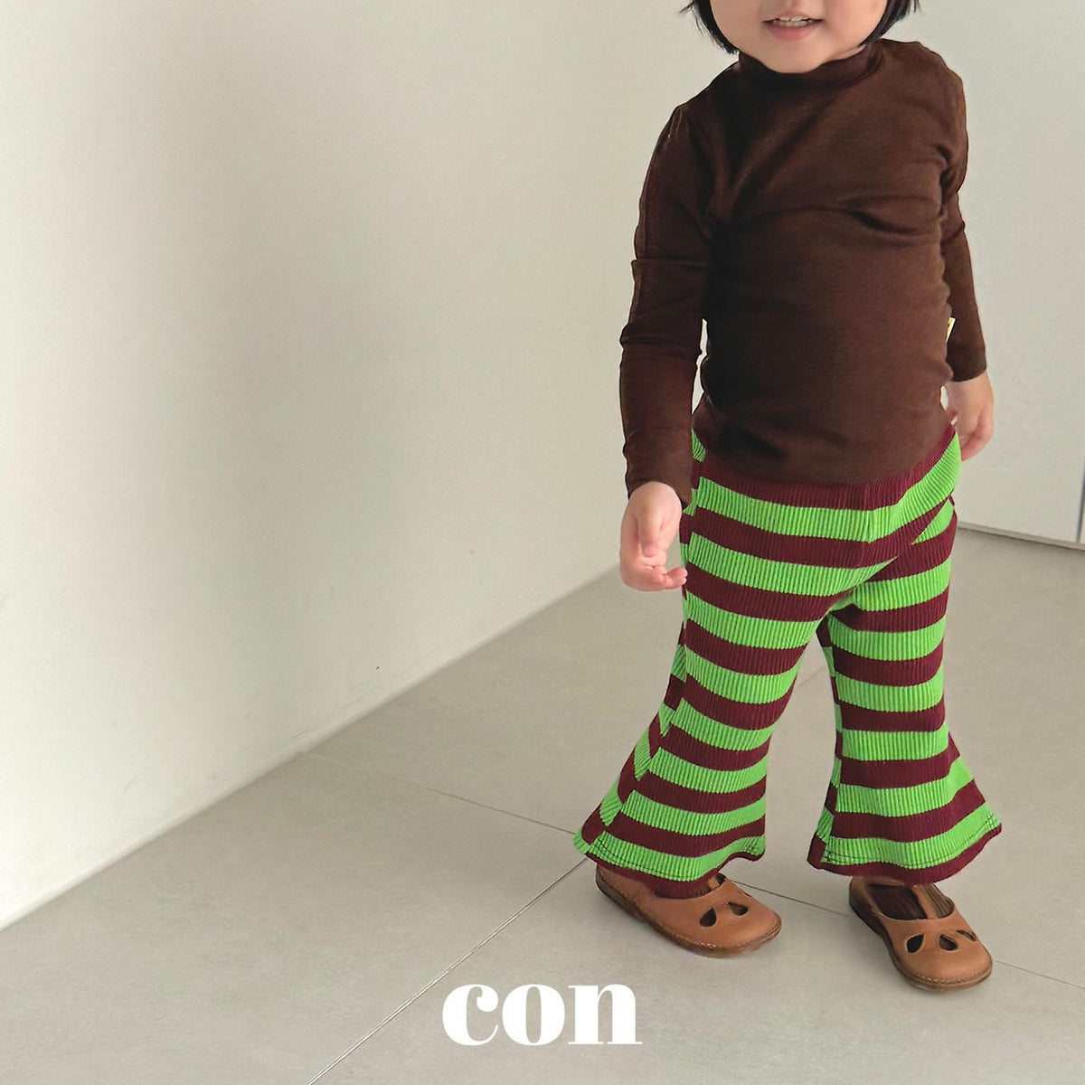 【秋のPRE-ODER 5%OFF】21.Chocolate Flare Pants | CON