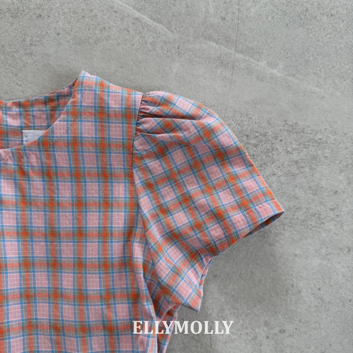 【PREORDER 4日間限定】41.Mellow Check Dress
