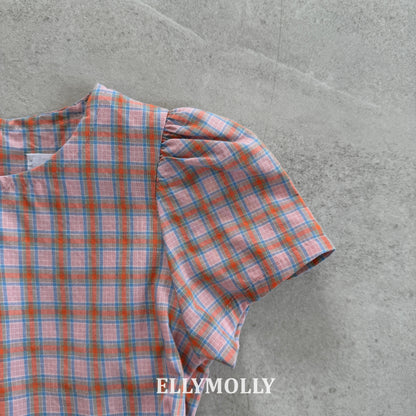 【PREORDER 4日間限定】41.Mellow Check Dress