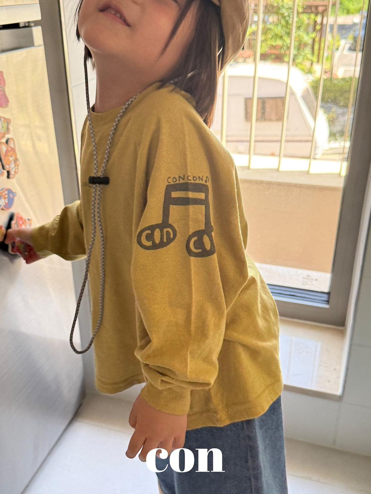 【秋のPRE-ODER 5%OFF】32.Musical Note T-Shirt | CON