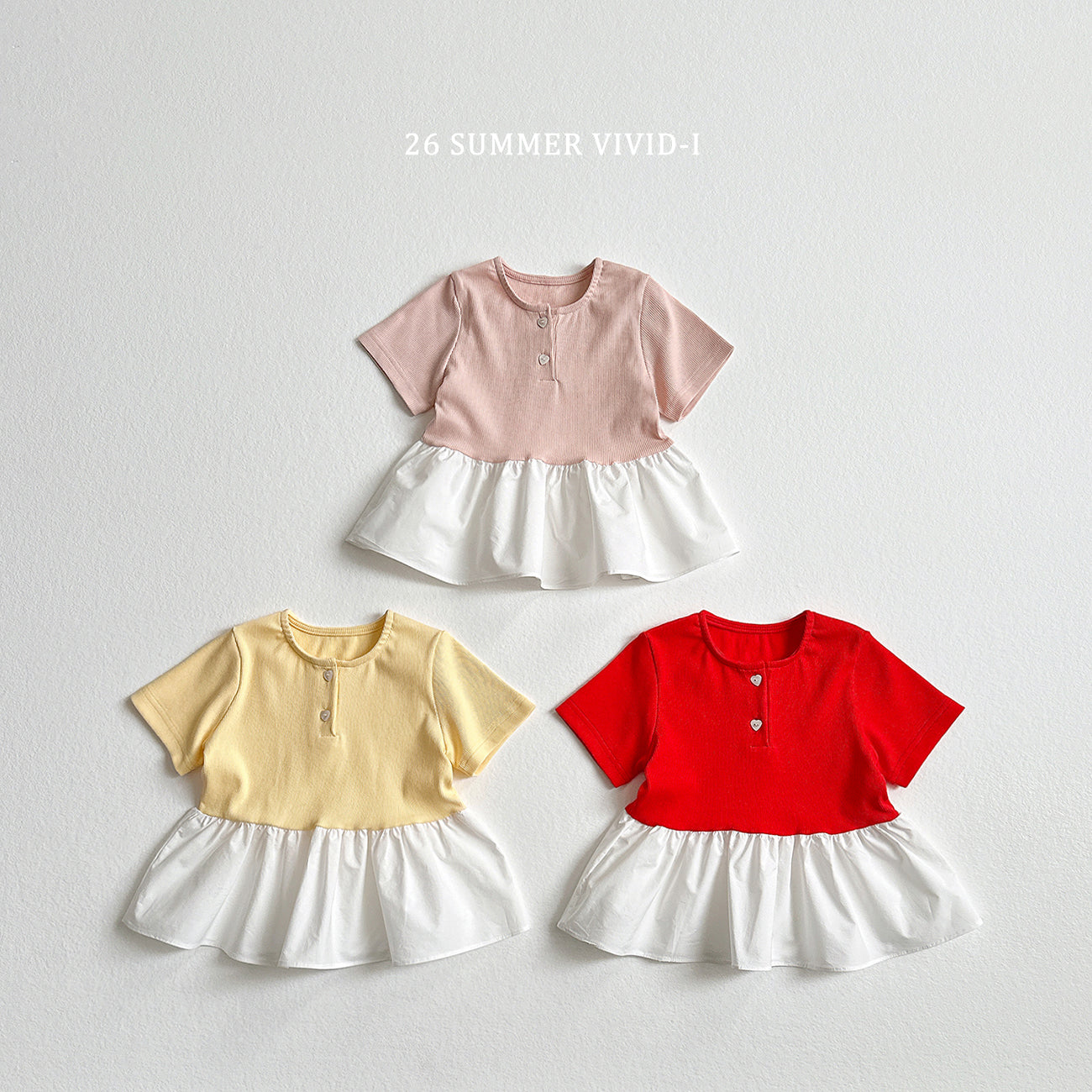【PREORDER受付終了、ご希望はお問い合わせください。】88.Mini Rib Dress Tee