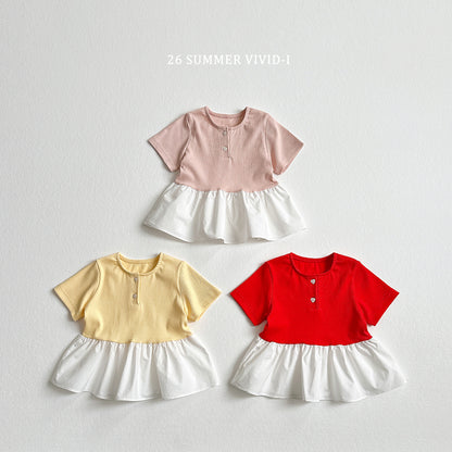 【PREORDER受付終了、ご希望はお問い合わせください。】88.Mini Rib Dress Tee