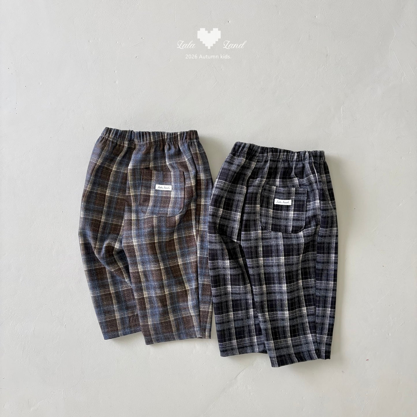 【PRE-ODER〆8.9(sun)】13.Fancy Check Pants | lalaland