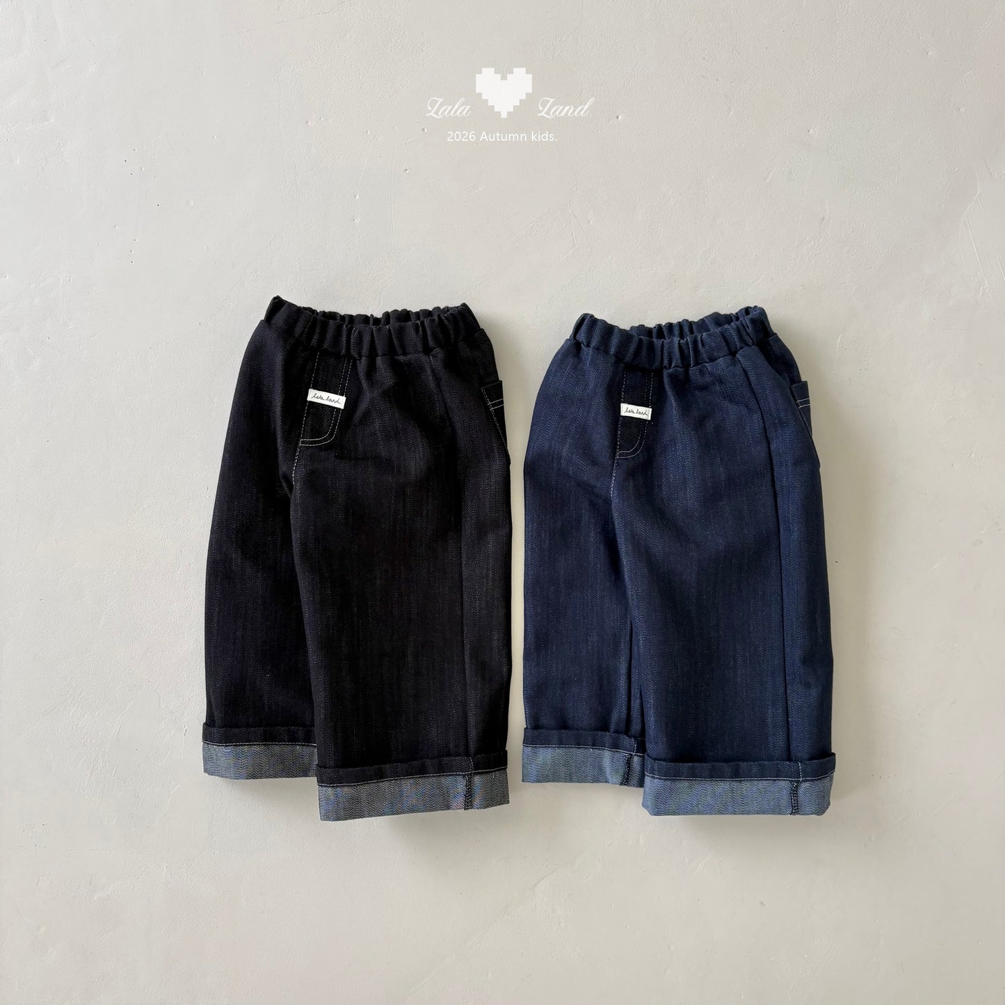 【PRE-ODER〆8.9(sun)】11.Roll-up Denim Pants | lalaland