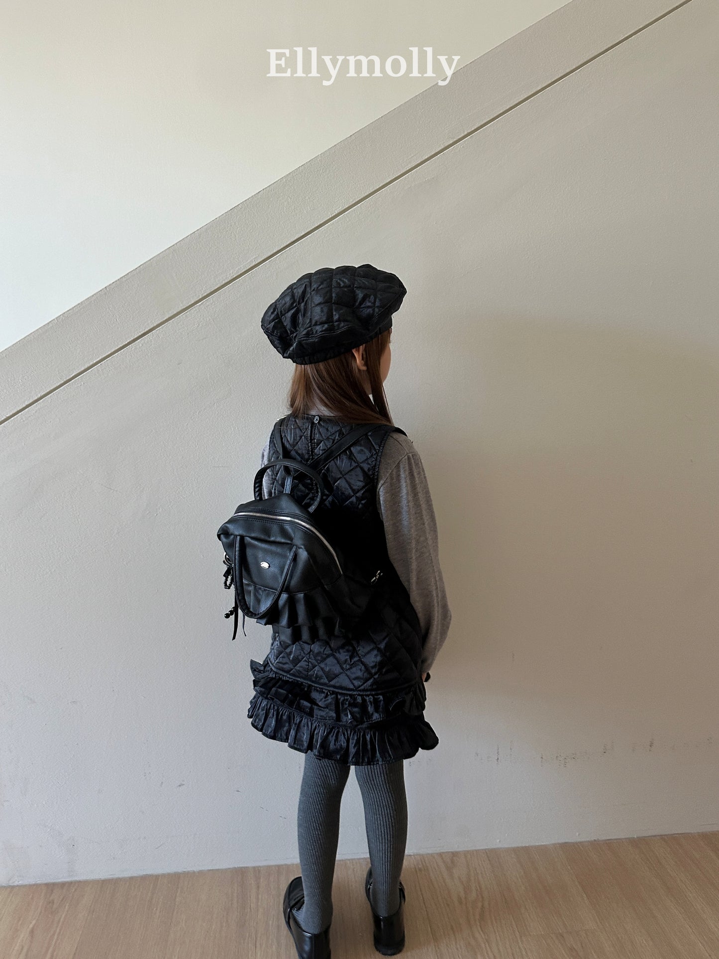 【PRE-ODER〆8.9(sun)】65.Square Frill Bag | ellymolly