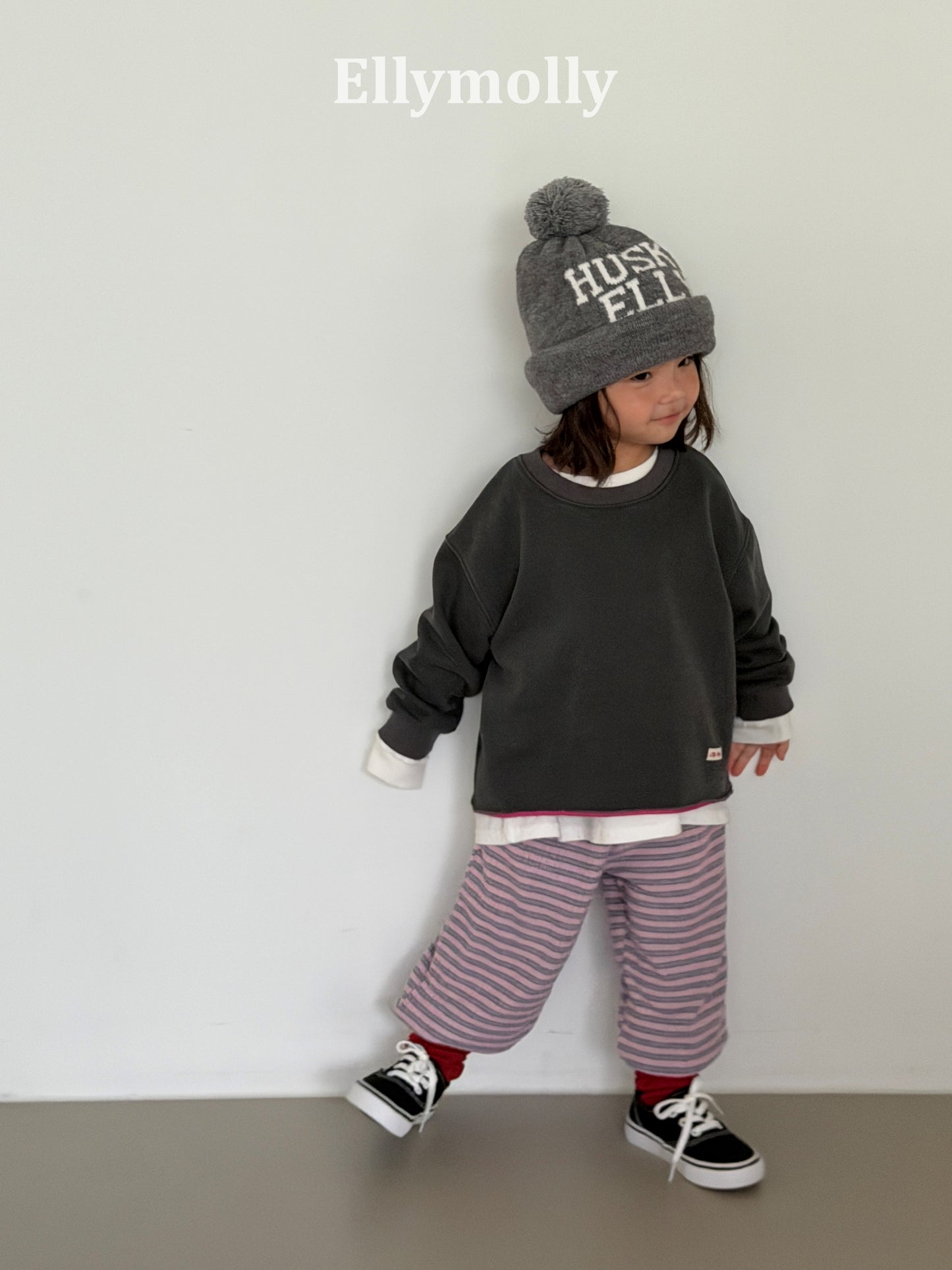 【PRE-ODER〆8.9(sun)】46.Rough Two-Tone Dyed Sweatshirt | ellymolly