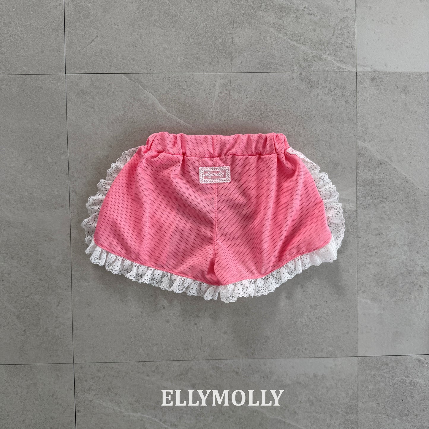 【PREORDER 4日間限定】47.Mesh Frill Shorts