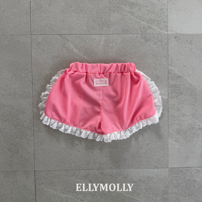 【PREORDER 4日間限定】47.Mesh Frill Shorts