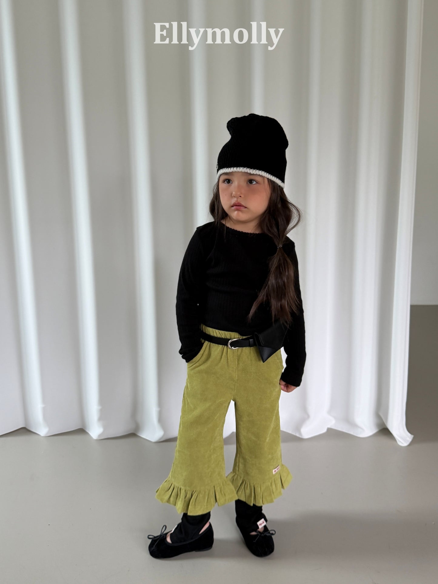 【PRE-ODER〆8.9(sun)】51.Frill Log Pants | ellymolly