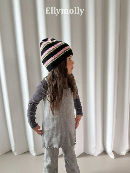【PRE-ODER〆8.9(sun)】39.Doudou Ribbed Layered Top | ellymolly