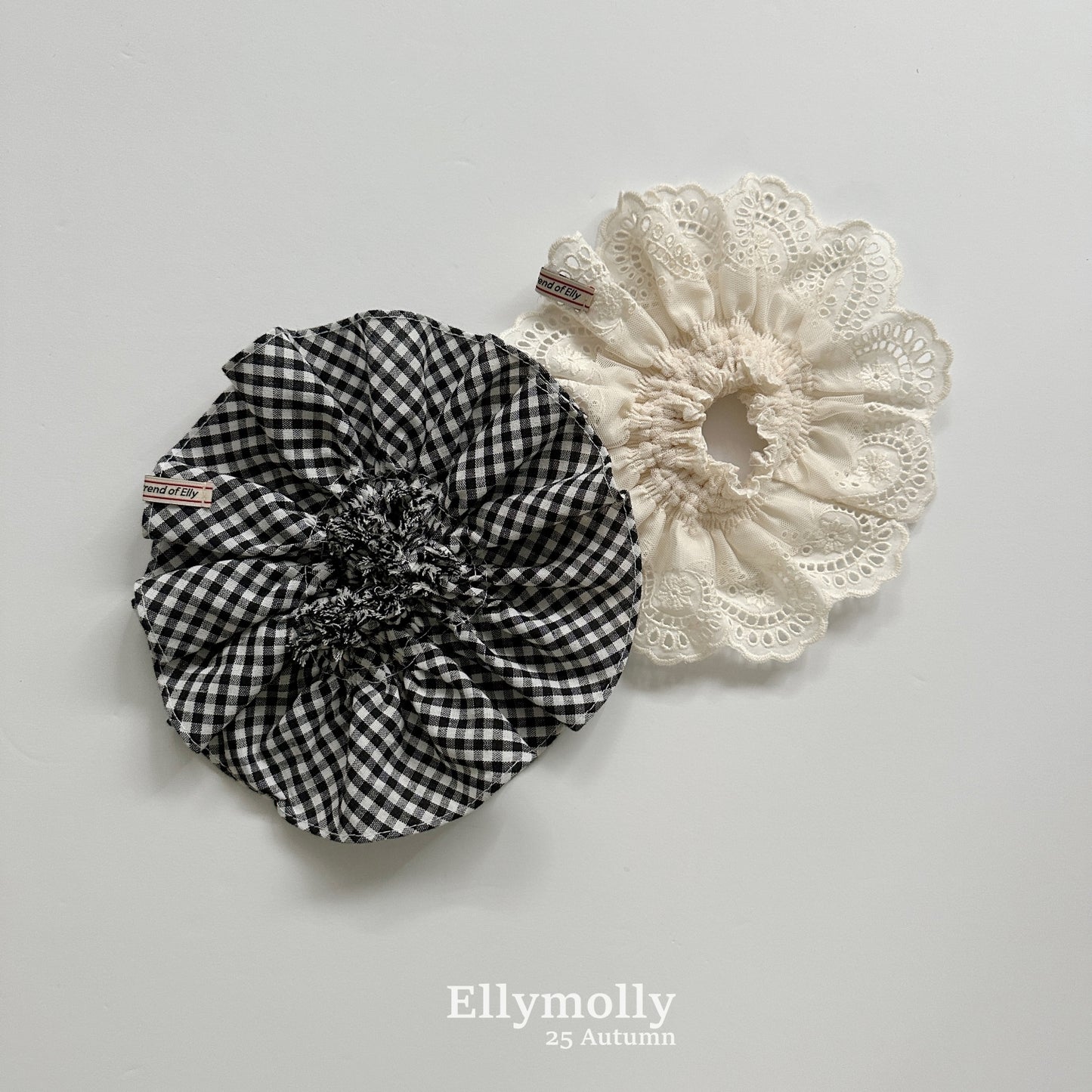 【PRE-ODER〆8.9(sun)】94.Flower Scrunchie | ellymolly