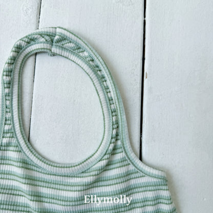 【期間限定 PRE-ODER】15.Salt Halter Frill Sleeveless Top