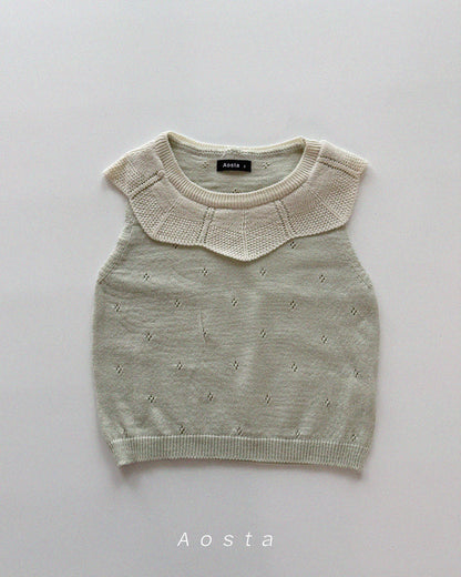 【PREORDER受付終了、ご希望はお問い合わせください。】23.Knit Frill T