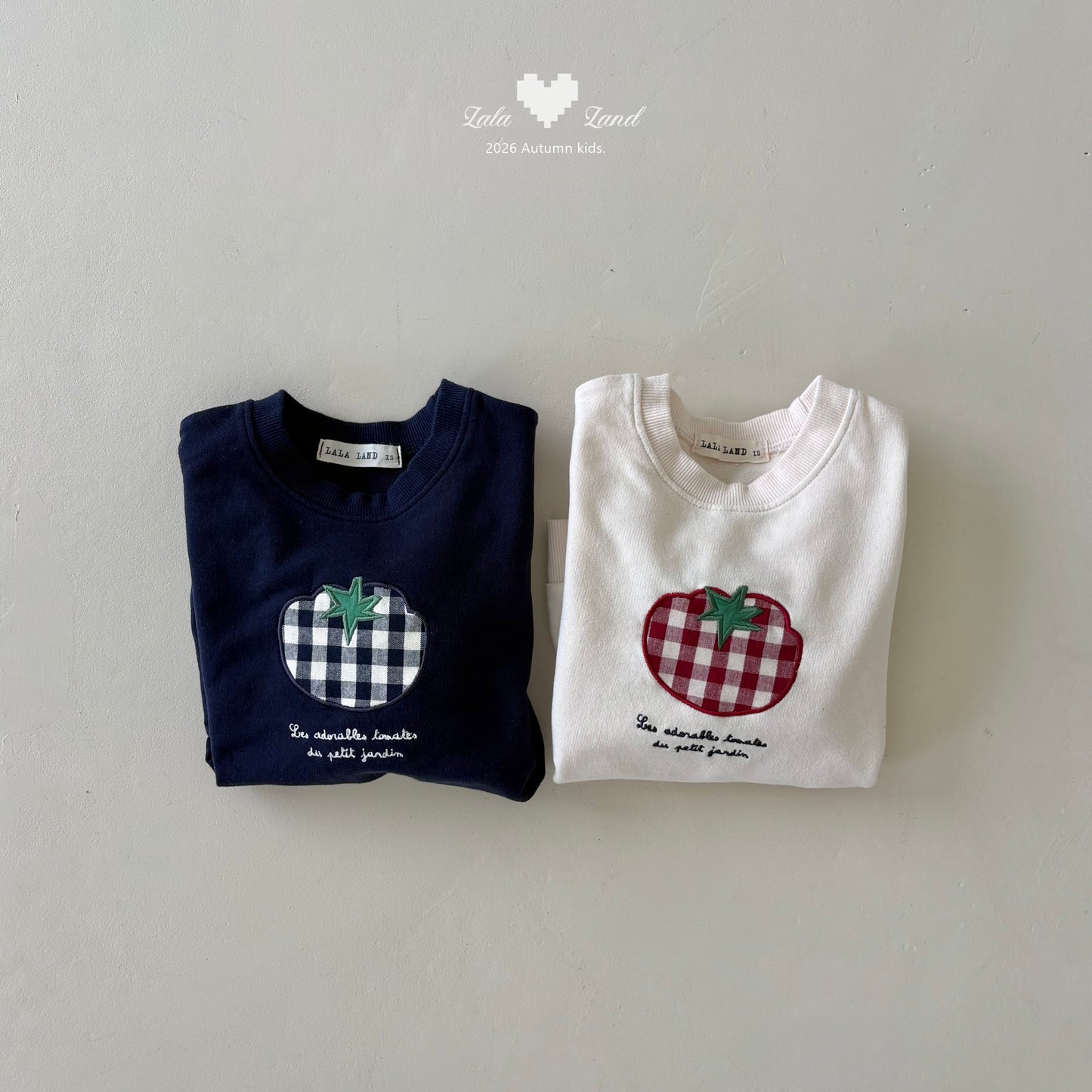 【PRE-ODER〆8.9(sun)】16.Tomato Sweatshirt | lalaland