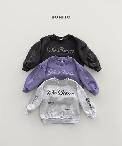 12.The Bonito Lettering Sweatshirt