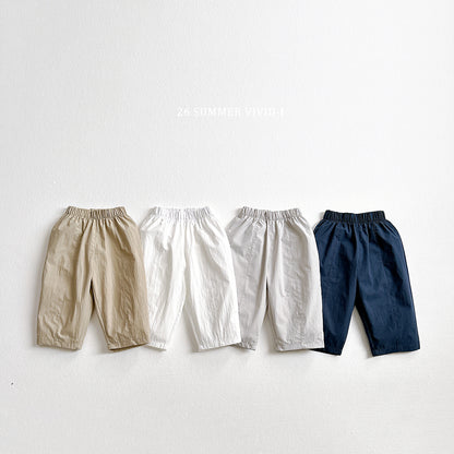 【PREORDER受付終了、ご希望はお問い合わせください。】9.9分丈 Breezy Cotton Pants