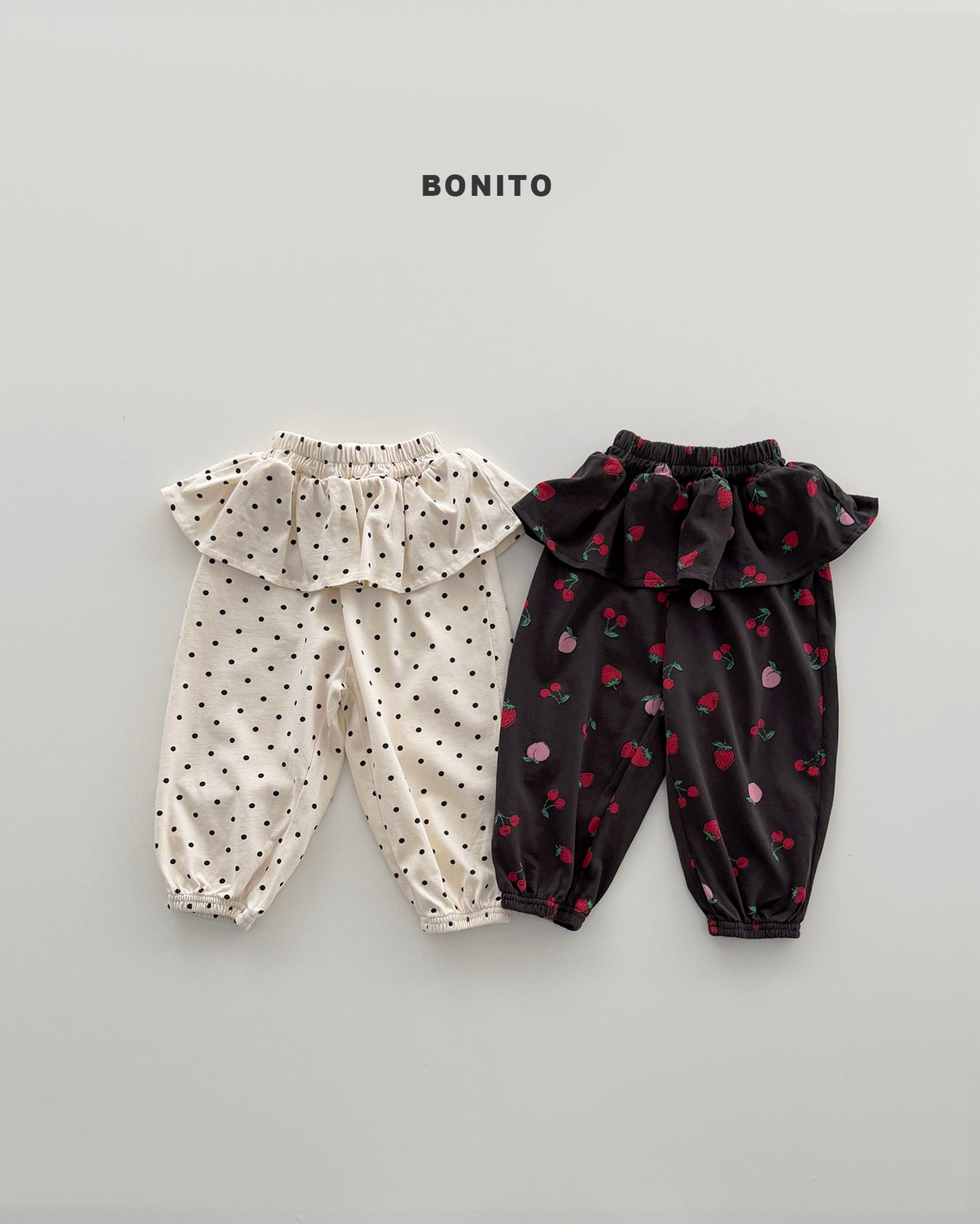 【PREORDER 4日間限定】55.frill jogger pants