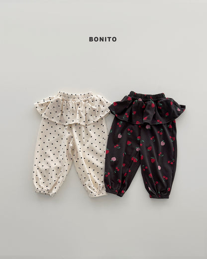 【PREORDER 4日間限定】55.frill jogger pants