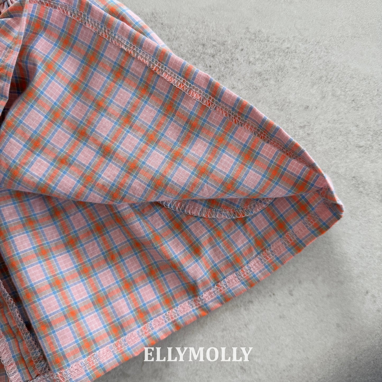 【PREORDER 4日間限定】41.Mellow Check Dress