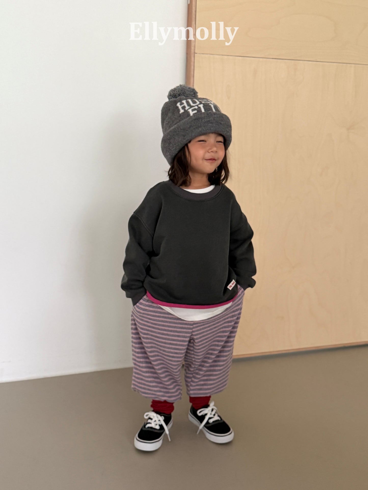 【PRE-ODER〆8.9(sun)】46.Rough Two-Tone Dyed Sweatshirt | ellymolly