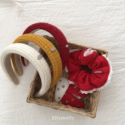 【PREORDER 4日間限定】35. Knit Pearl Hair Clip