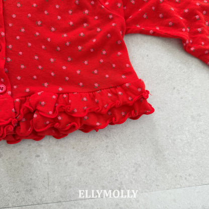【PREORDER 4日間限定】17.Days Frill Cardigan