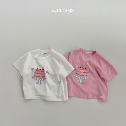 【PREORDER受付終了、ご希望はお問い合わせください。】69.Cake Short Sleeve T-shirt