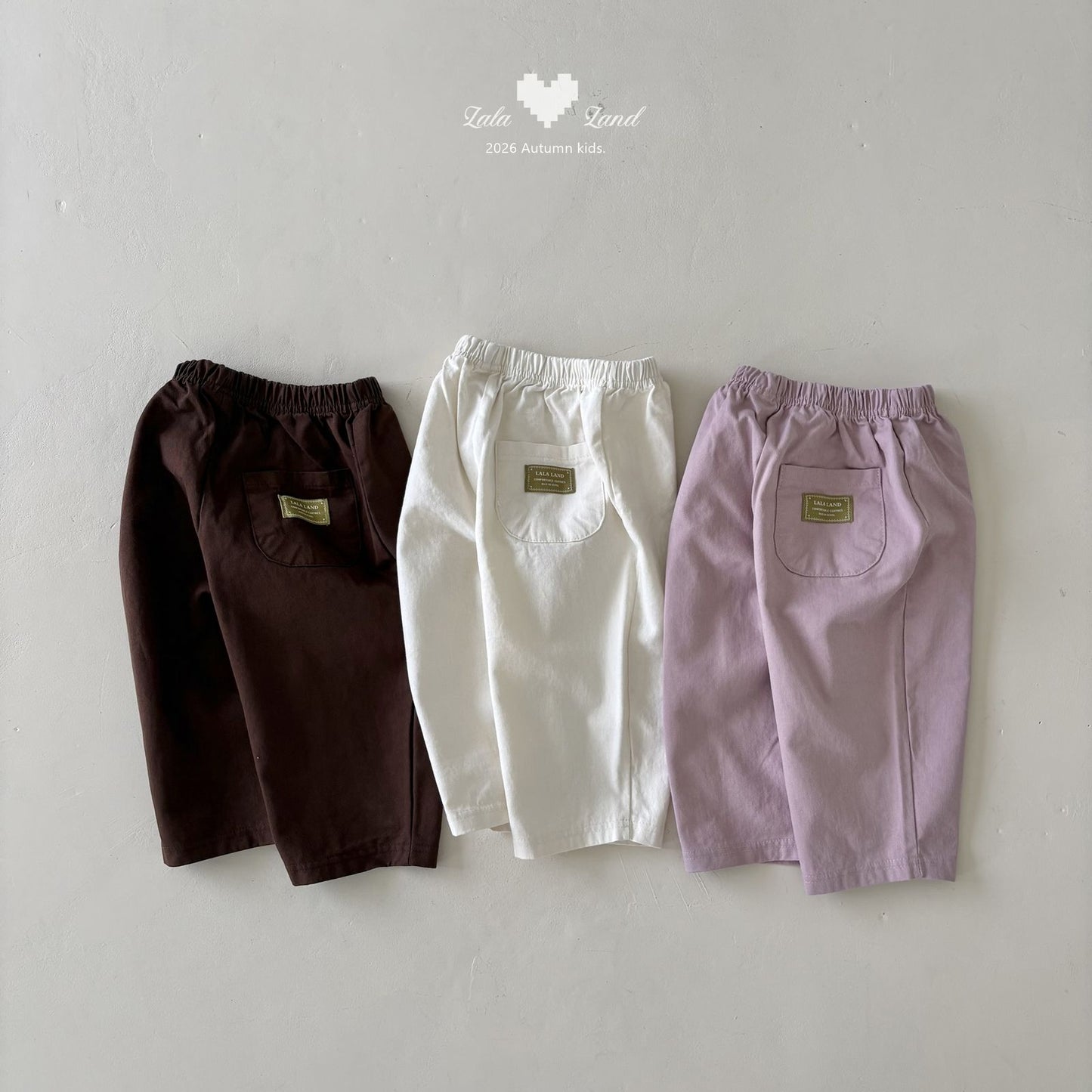 【PRE-ODER〆8.9(sun)】41.Basic Cotton Pants | lalaland