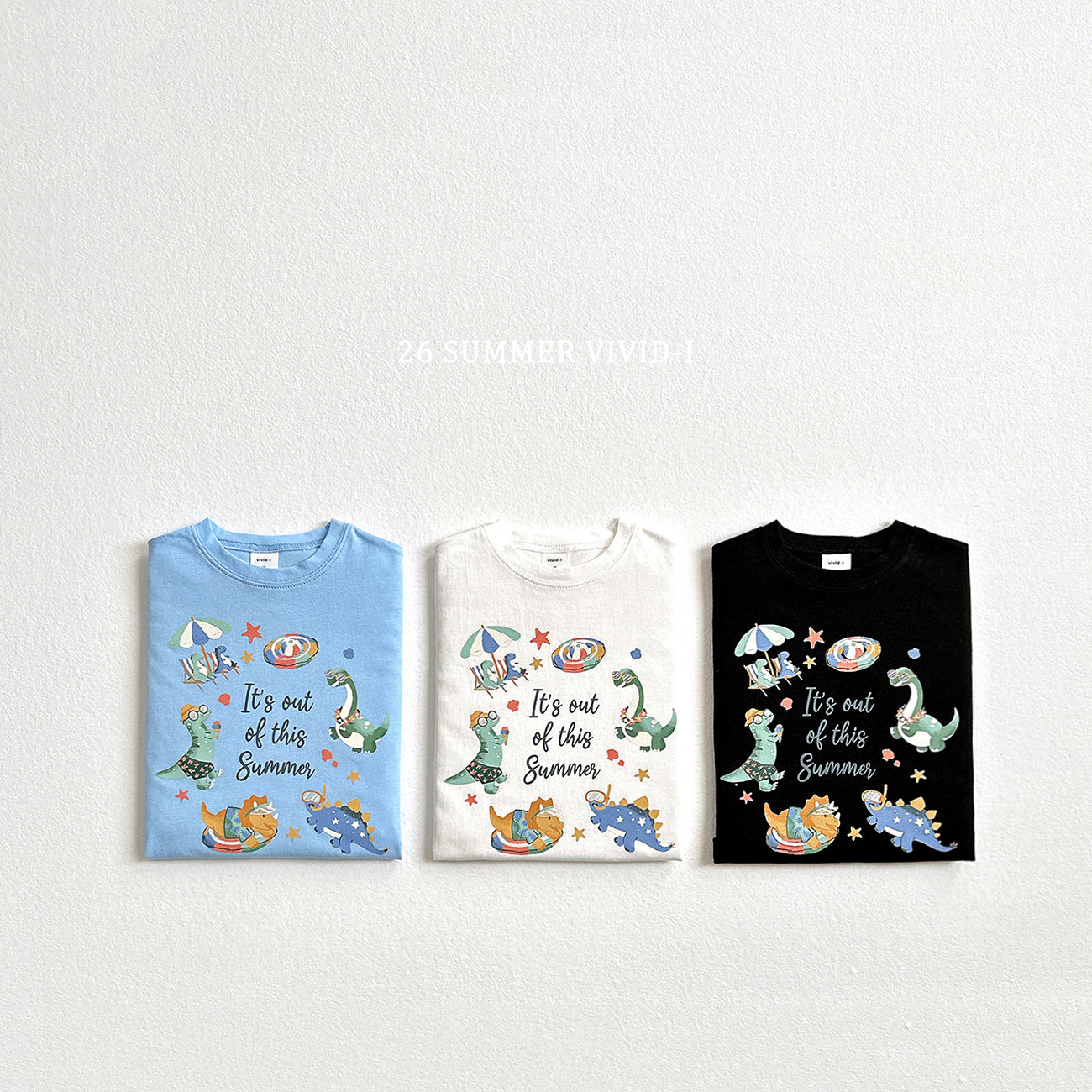 【PREORDER受付終了、ご希望はお問い合わせください。】47.Vacance Dino ShortSleeve Tee