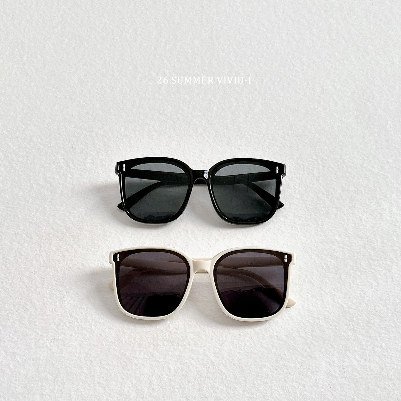 【PREORDER受付終了、ご希望はお問い合わせください。】115.Square Round Sunglasses