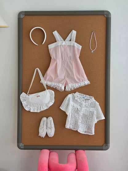 【PREORDER 4日間限定】20.Rosy Crochet Blouse