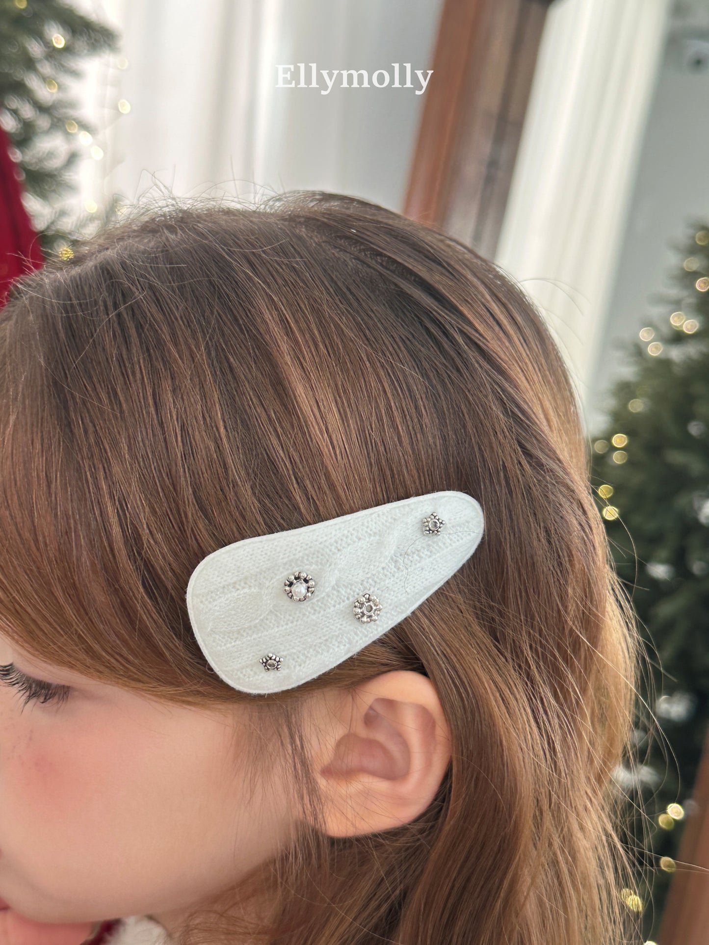 【PREORDER 4日間限定】35. Knit Pearl Hair Clip