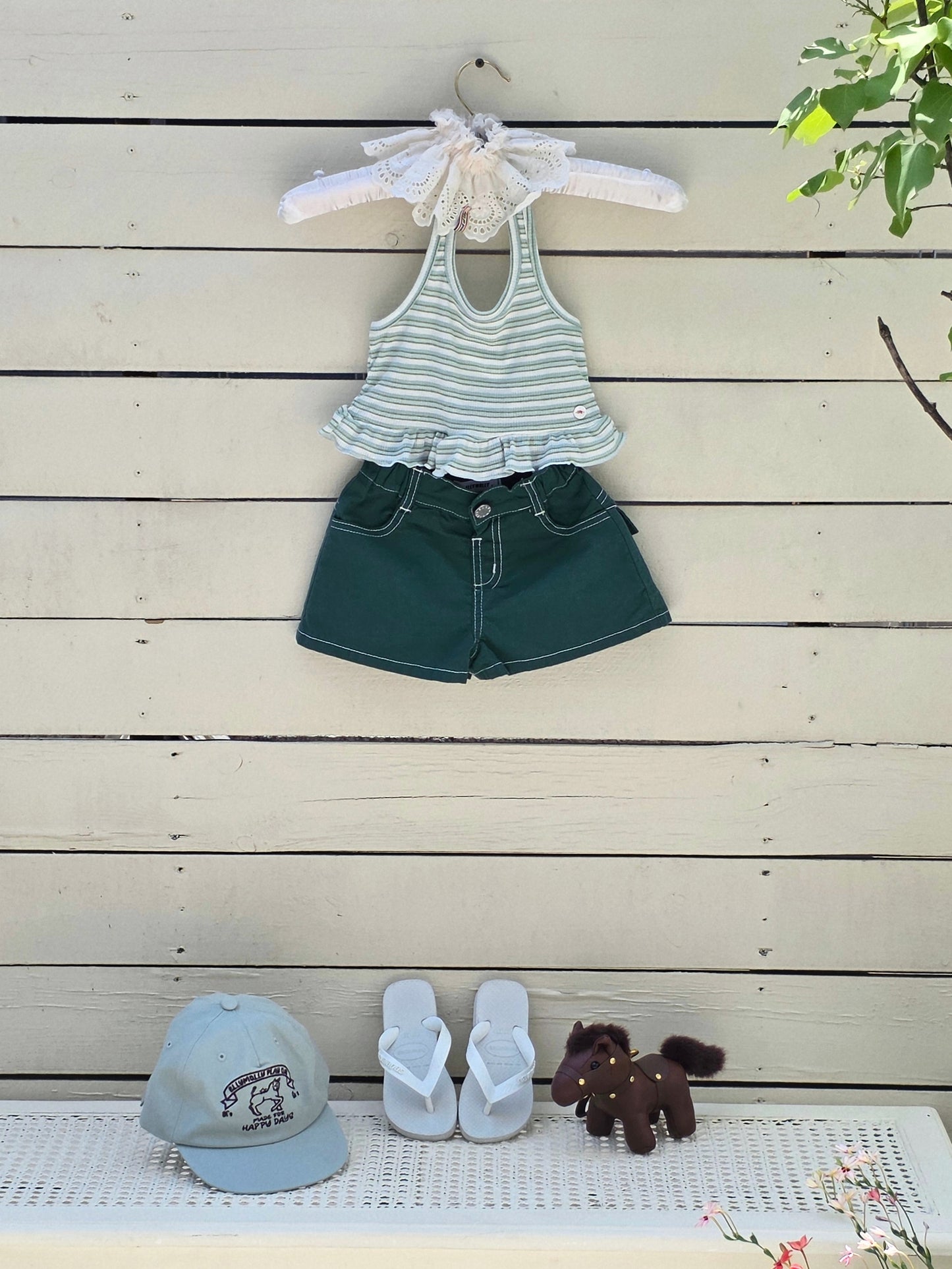 【期間限定 PRE-ODER】15.Salt Halter Frill Sleeveless Top