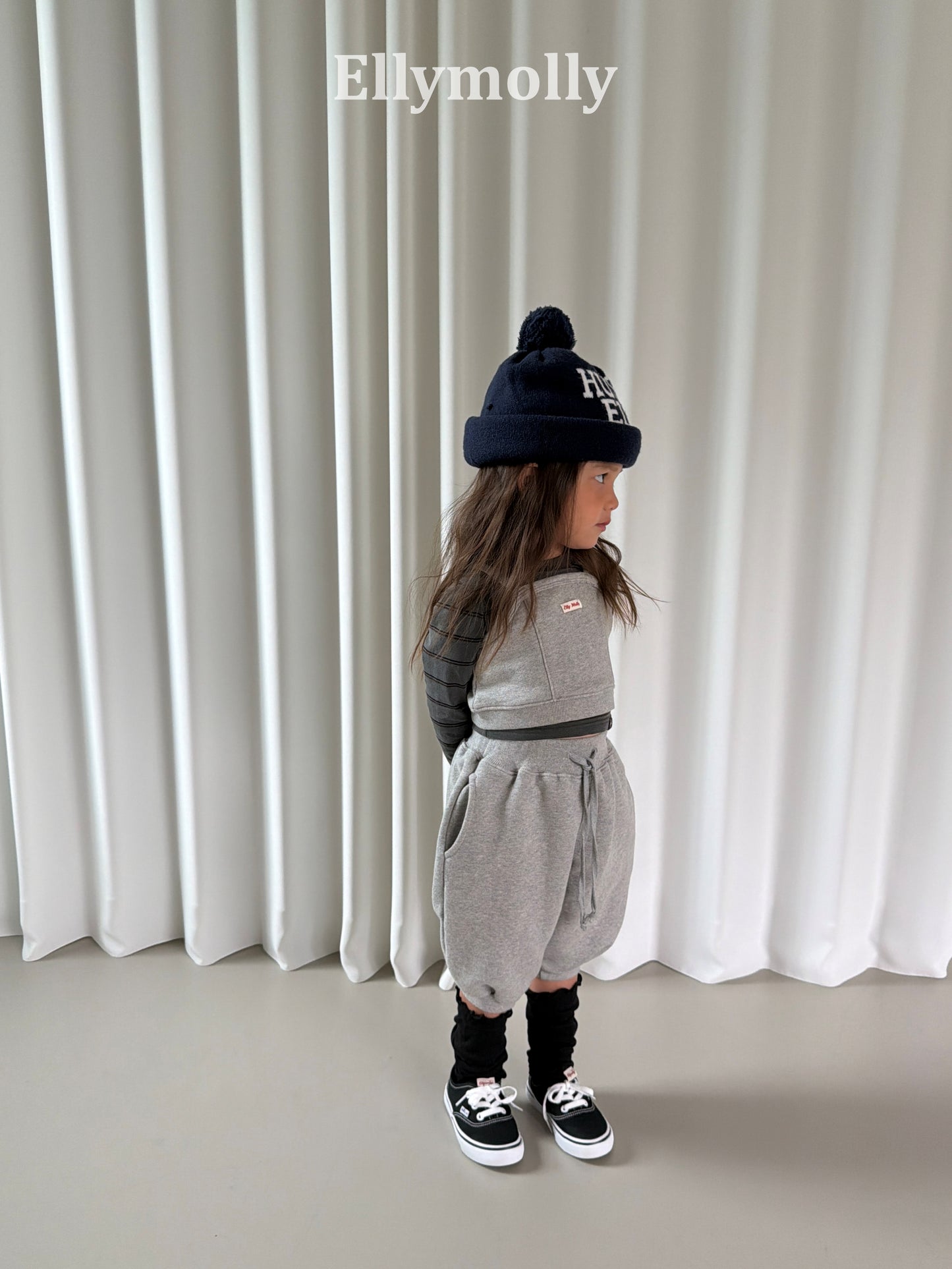 【PRE-ODER〆8.9(sun)】42.Bubble Capri Jogger Pants | ellymolly