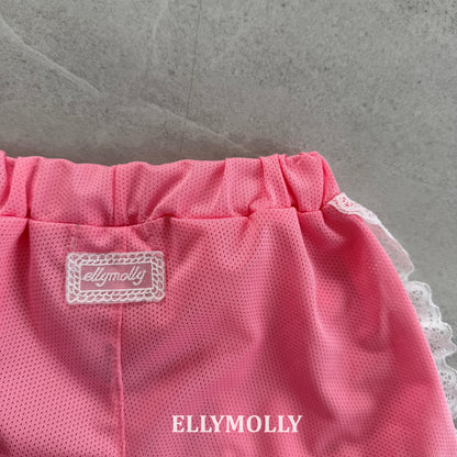 【PREORDER 4日間限定】47.Mesh Frill Shorts
