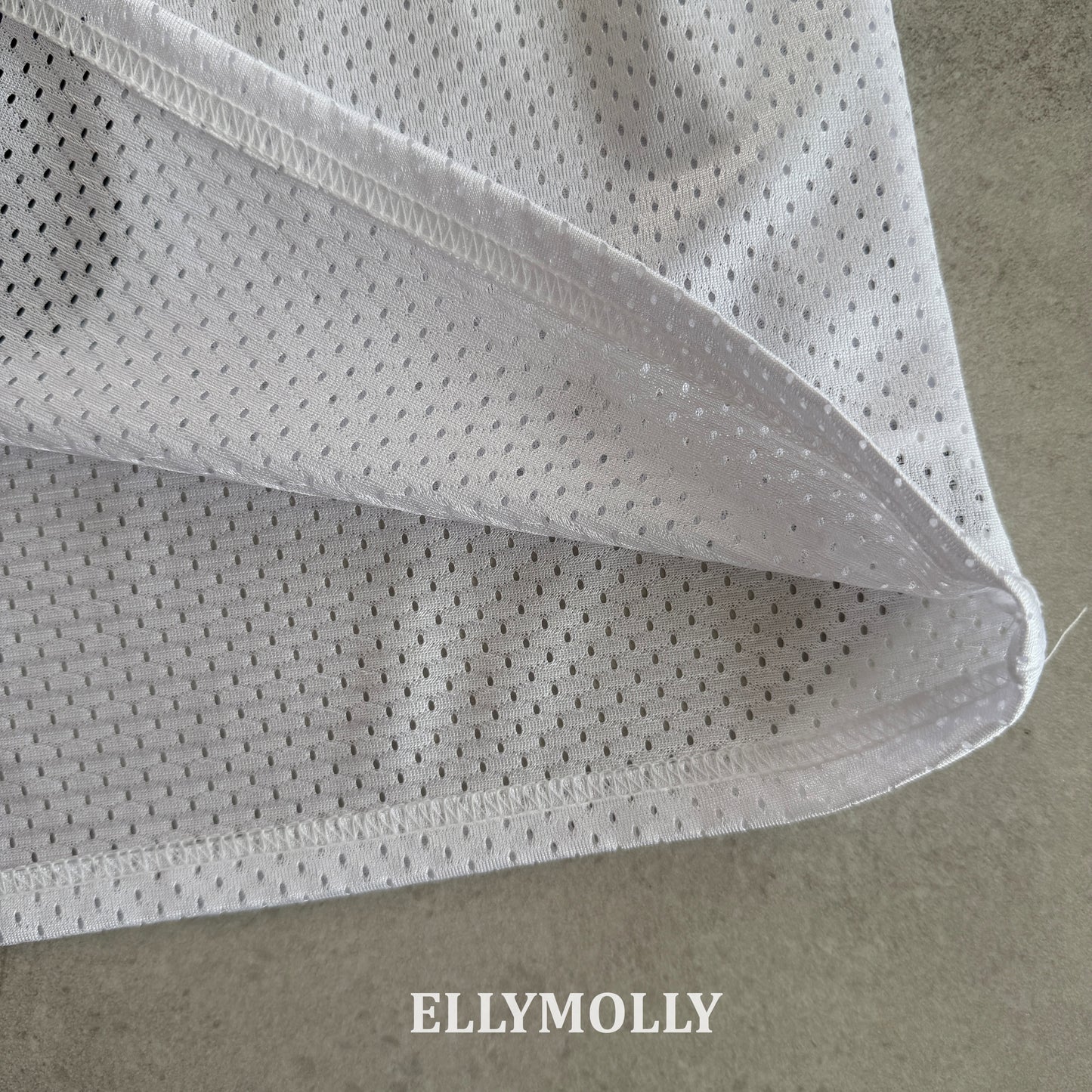 【PREORDER 4日間限定】6.Mesh Puff V-Neck T-Shirt