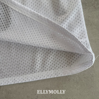 【PREORDER 4日間限定】6.Mesh Puff V-Neck T-Shirt