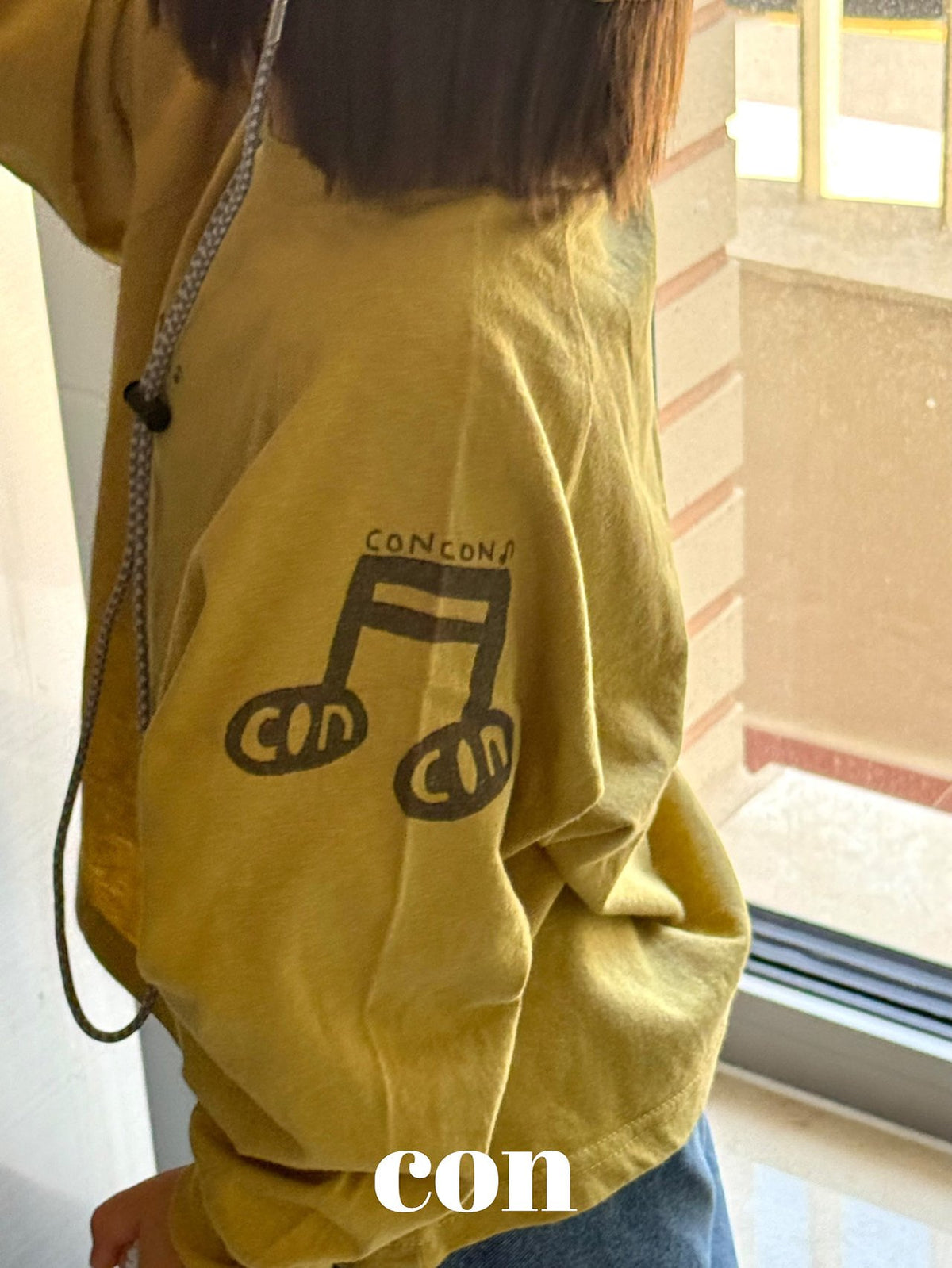 【秋のPRE-ODER 5%OFF】32.Musical Note T-Shirt | CON