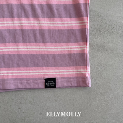 【PREORDER 4日間限定】3.Washed Stripe Box T-Shirt