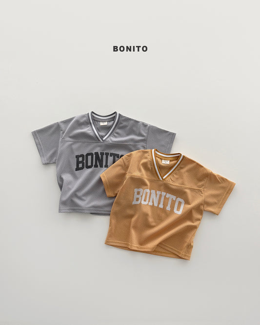 【PREORDER 4日間限定】15.bonito mesh tee