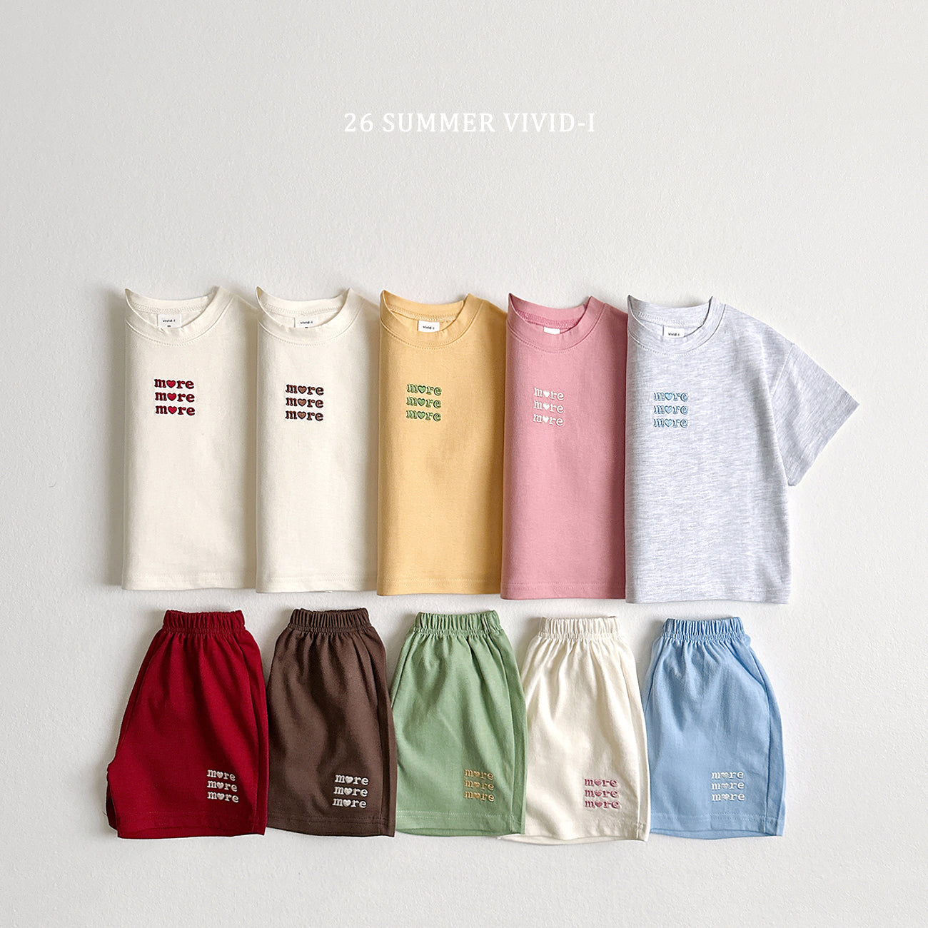 【PREORDER受付終了、ご希望はお問い合わせください。】104.More Embroidery ColorBlock Set