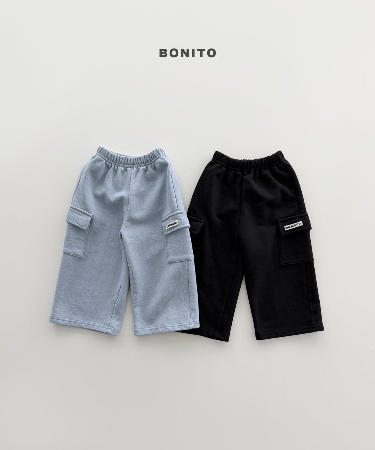 21.French Terry Cargo Pants