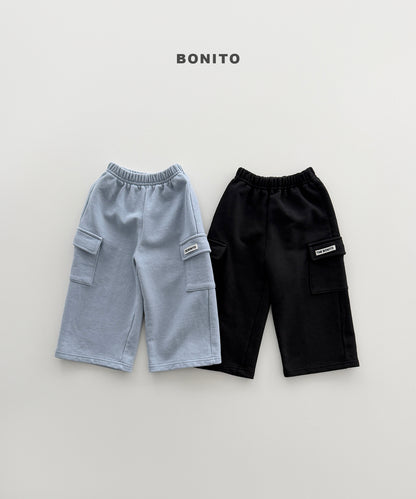 21.French Terry Cargo Pants