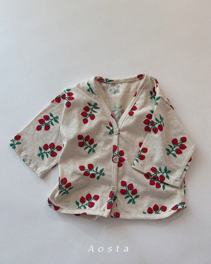 【PREORDER受付終了、ご希望はお問い合わせください。】35.Linen Cardigan