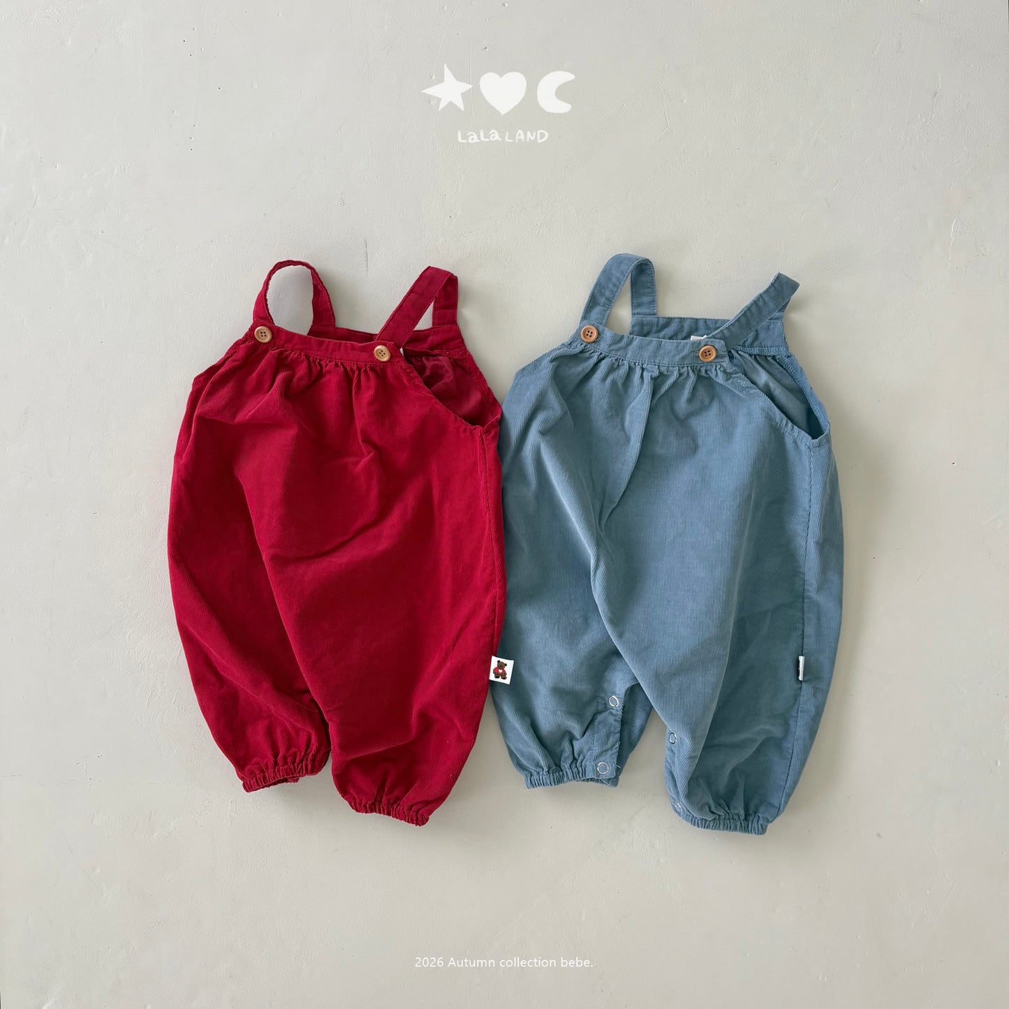 【PRE-ODER〆8.9(sun)】14.Butter Overalls | lalaland