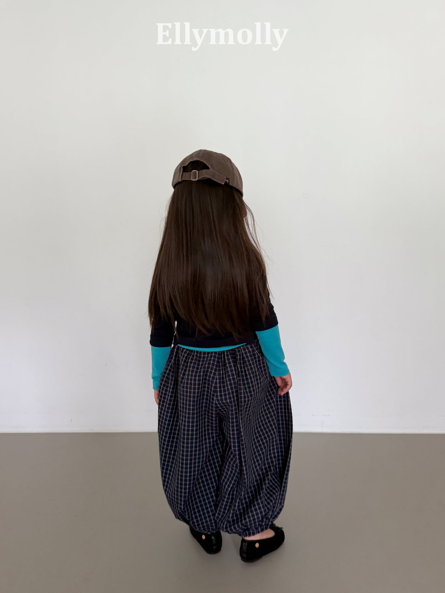 【PRE-ODER〆8.9(sun)】52.Autumn Grid Balloon Pants | ellymolly