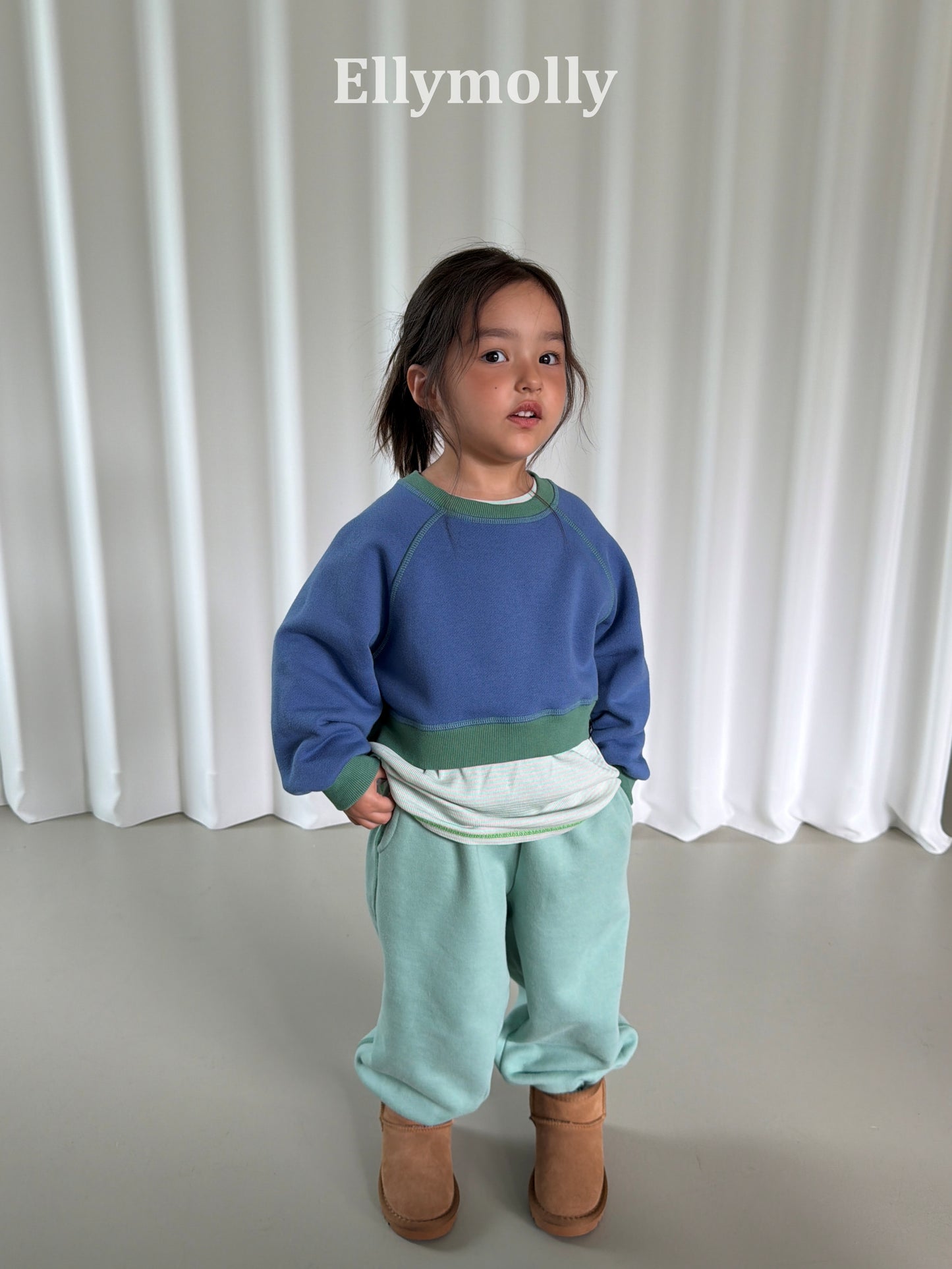 【PRE-ODER〆8.9(sun)】45.Rhythm Stitch Sweatshirt | ellymolly