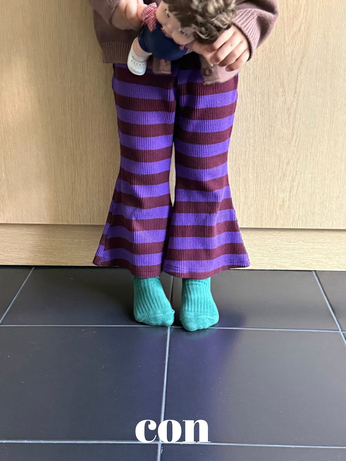 【秋のPRE-ODER 5%OFF】21.Chocolate Flare Pants | CON