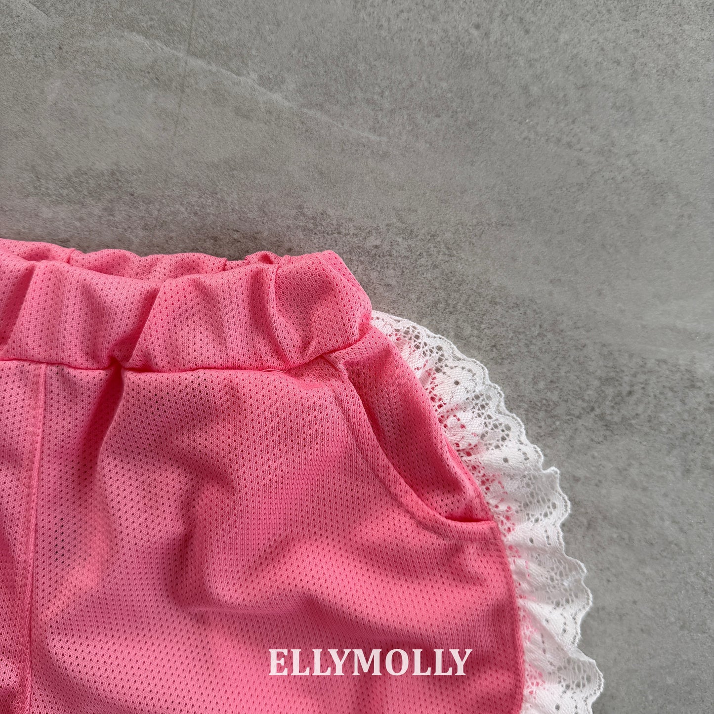 【PREORDER 4日間限定】47.Mesh Frill Shorts